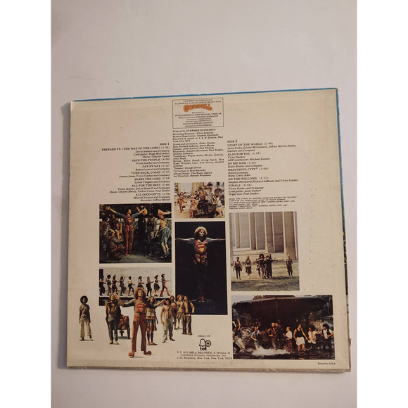 GODSPELL Original Soundtrack LP 1973 Bell 1118 - Picture 2 of 8